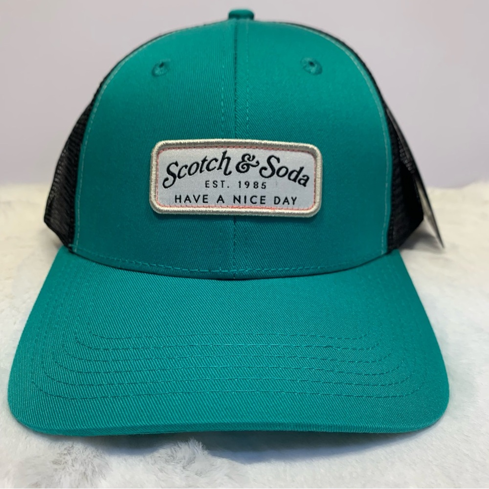 Scotch & Soda Men's Have a Nice Day Trucker Hat